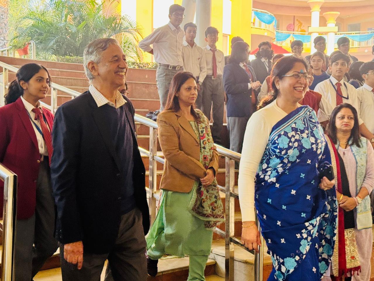 Celebrating Constitution Day at Mayoor School, Noida